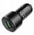 автомобильная зарядка c дисплеем Hoco Z42 Light road dual port digital display PD20W+QC3.0 car charger black