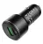 автомобильная зарядка c дисплеем Hoco Z42 Light road dual port digital display PD20W+QC3.0 car charger black