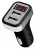 автомобильное зарядное устройство с дисплеем Hoco Z3 2USB LCD car charger black