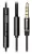 проводные наушники с микрофоном Baseus Encok H06 lateral in-ear Wired Earphone black