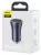 автомобильное зарядное устройство Baseus Golden Contactor Pro Dual Quick Charger Car Charger U+U 40W dark gray