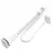 держатель смартфона на стол Baseus Unlimited adjustment lazy phone holder silver