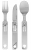 походный мультитул (ложка, вилка и нож) Roxon C1 ( C1S ) silver