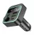 зарядка для телефона в машину с FM трансмиттером Hoco E85 Tiger PD20W+QC3.0 car BT FM transmitter black