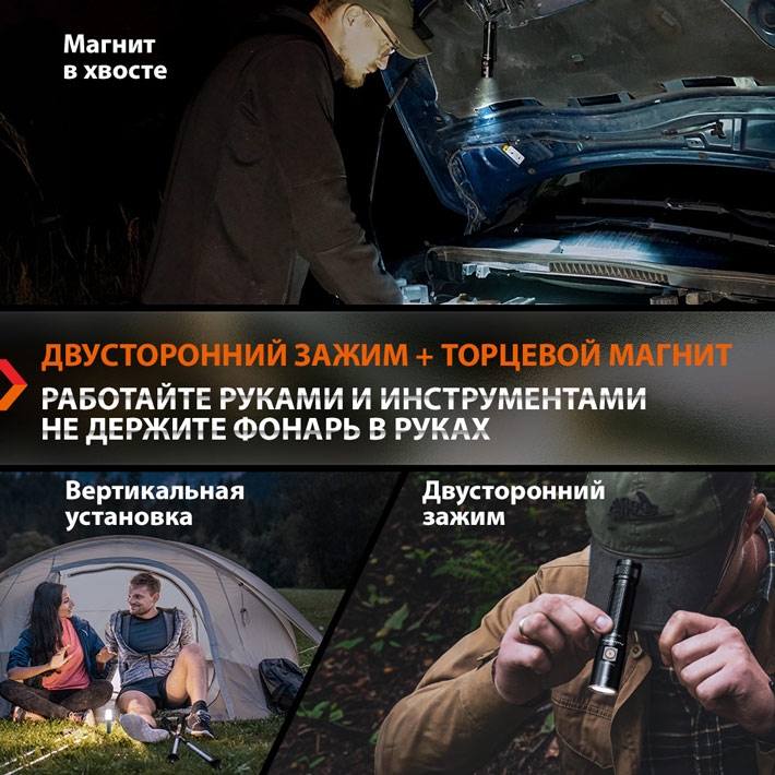 светодиодный фонарь Fenix E28R V2.0