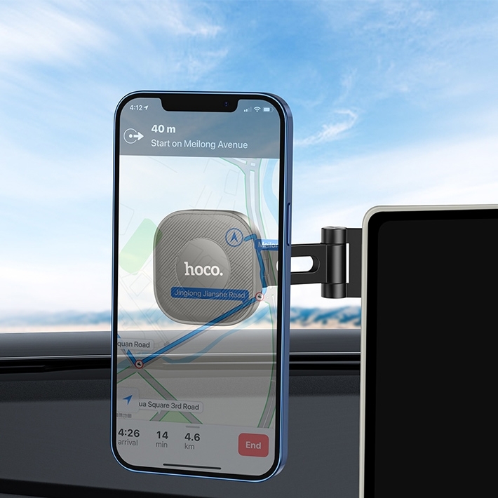 держатель Hoco H4 Mike magnetic car mount (center console)