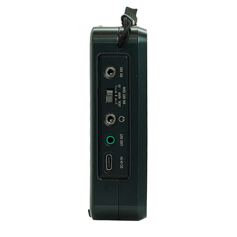 Разъемы всеволнового радиоприемника Tecsun PL-880 black