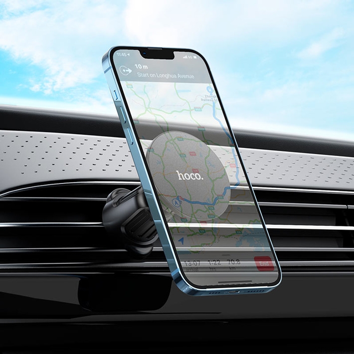 держатель Hoco H12 Fine jade ring magnetic car holder (air outlet)