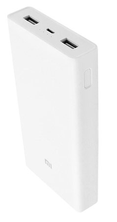 Мощный качественный повер банк большой емкости Xiaomi Mi Power Bank 2C PLM06ZM 20000 mAh